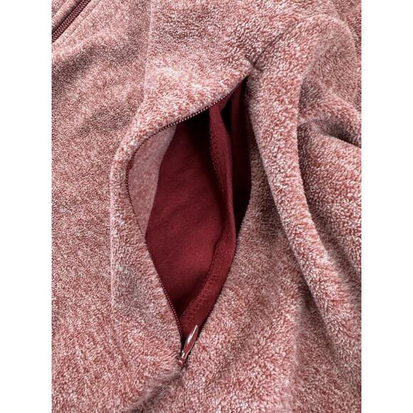 Duluth Trading Co Full Zip Fleece Jacket Women's 2XL Maroon Cozy Soft Outdoor - Picture 9 of 10